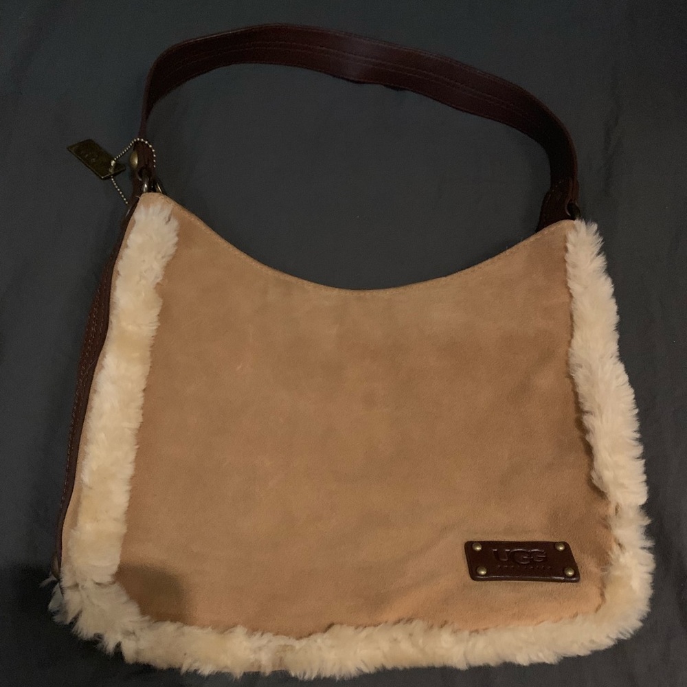 UGG Sheepskin Small Tote Bag! Good Condition!